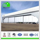 Hangar kết cấu thép nhịp lớn