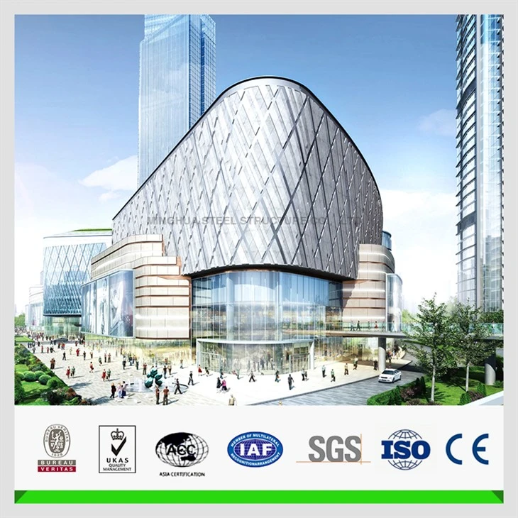 Steel Structure Shopping Mall Steel Structure Shopping Mall